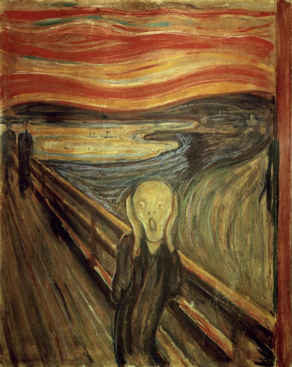 Der Schrei von Edvard Munch, 1893