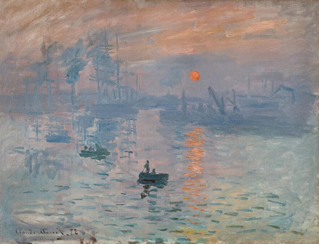 Impression, Sonnenaufgang von Claude Monet, 1872
