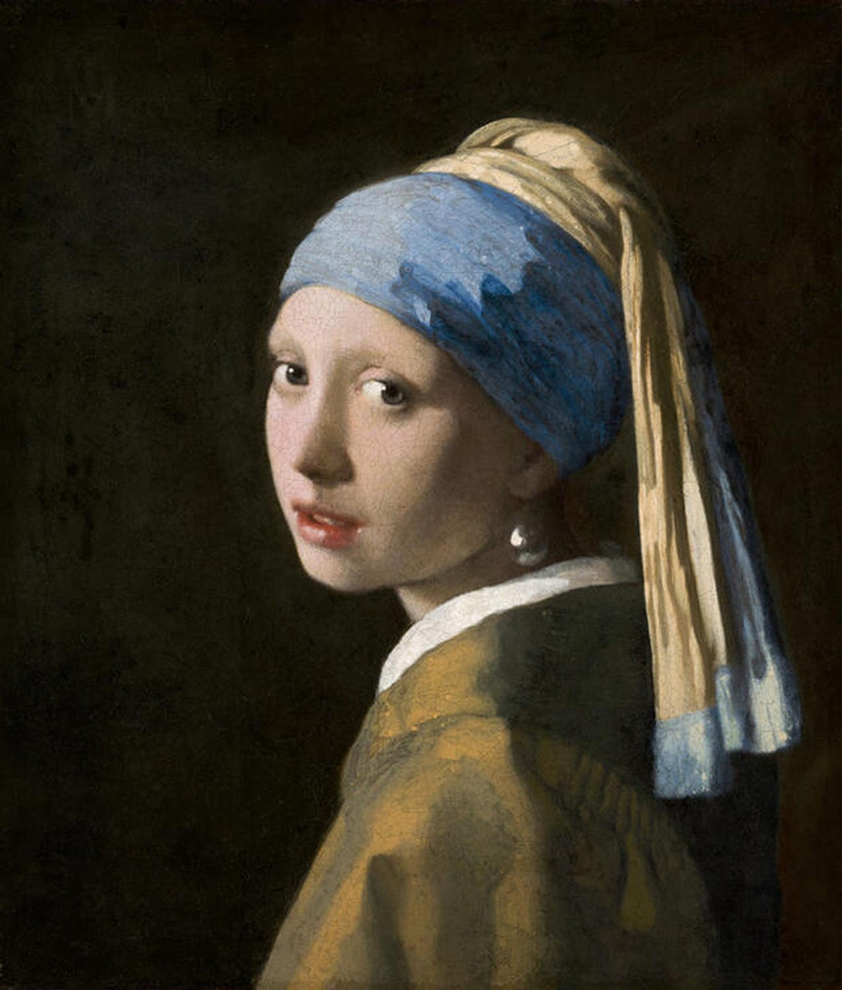 Das Mädchen mit dem Perlenohrring von Johannes Vermeer, um 1665