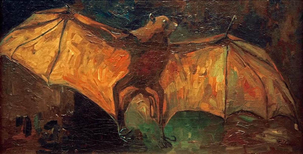 Fliegender Hund (Kalong) | Vincent van Gogh