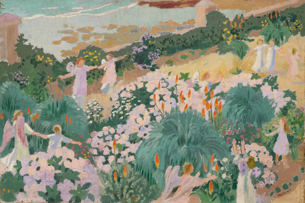 Maurice Denis’ "Das Paradies“ als hochwertiger Kunstdruck – ein symbolistisches Meisterwerk voller Licht, Glaube und spiritueller Harmonie. Jetzt entdecken!