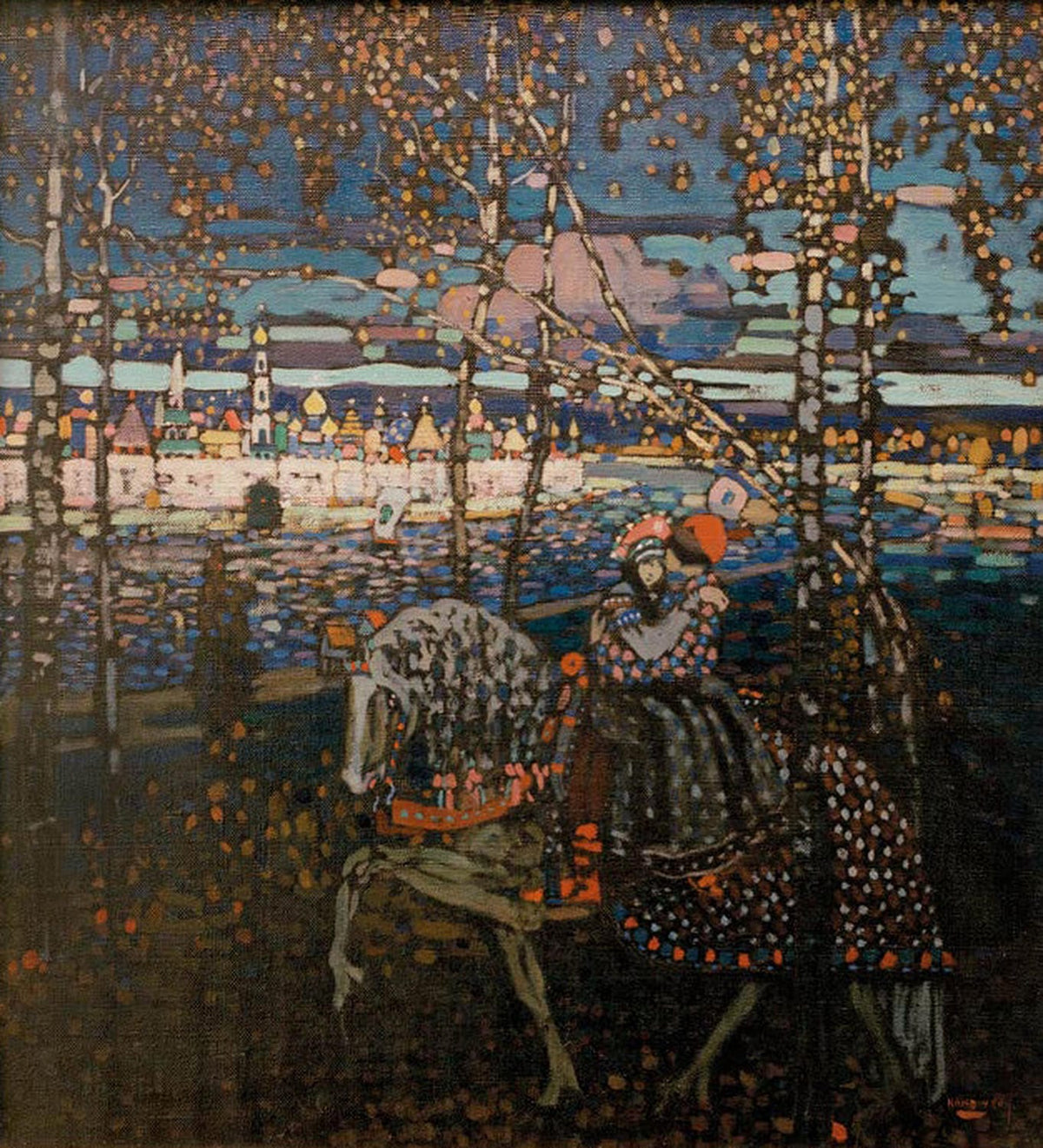 Reitendes Paar | Wassily Kandinsky
