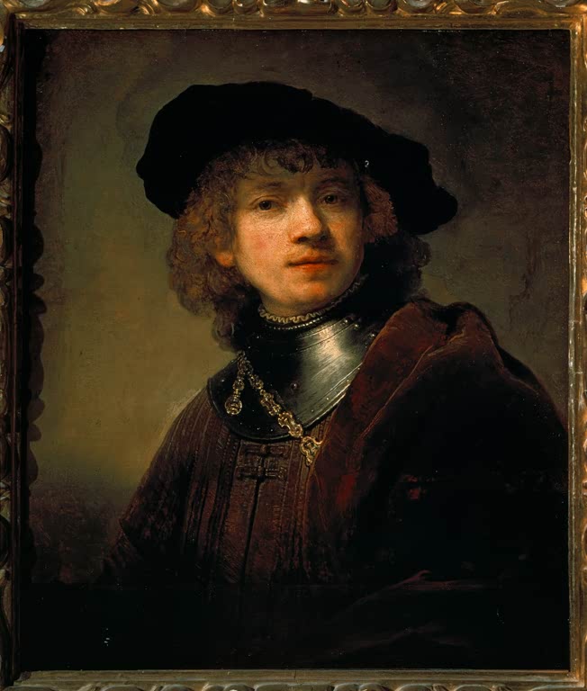 Selbstbildnis mit dem eisernen Kragen | Rembrandt van Rijn