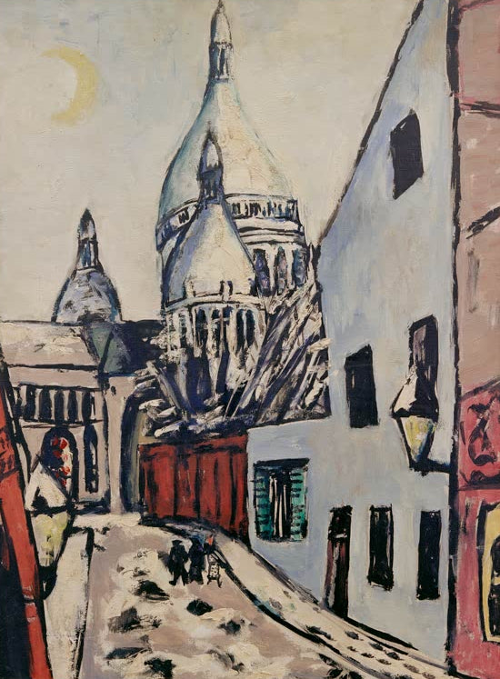 Sacré-Coeur im Schnee | Max Beckmann