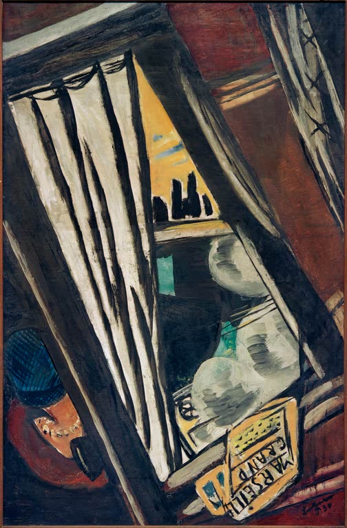 Golden Arrow: Blick aus dem D-Zug– Fenster | Max Beckmann