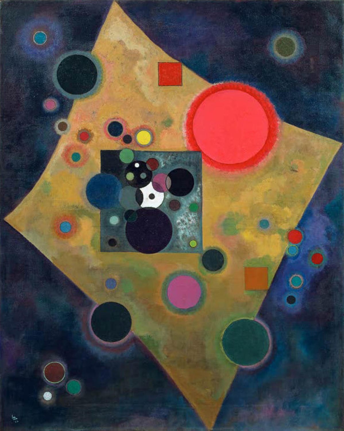 Akzent in Pink | Wassily Kandinsky