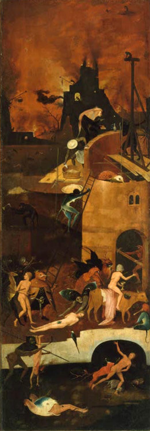 Der Heuwagen (rechter Flügel) | Hieronymus Bosch