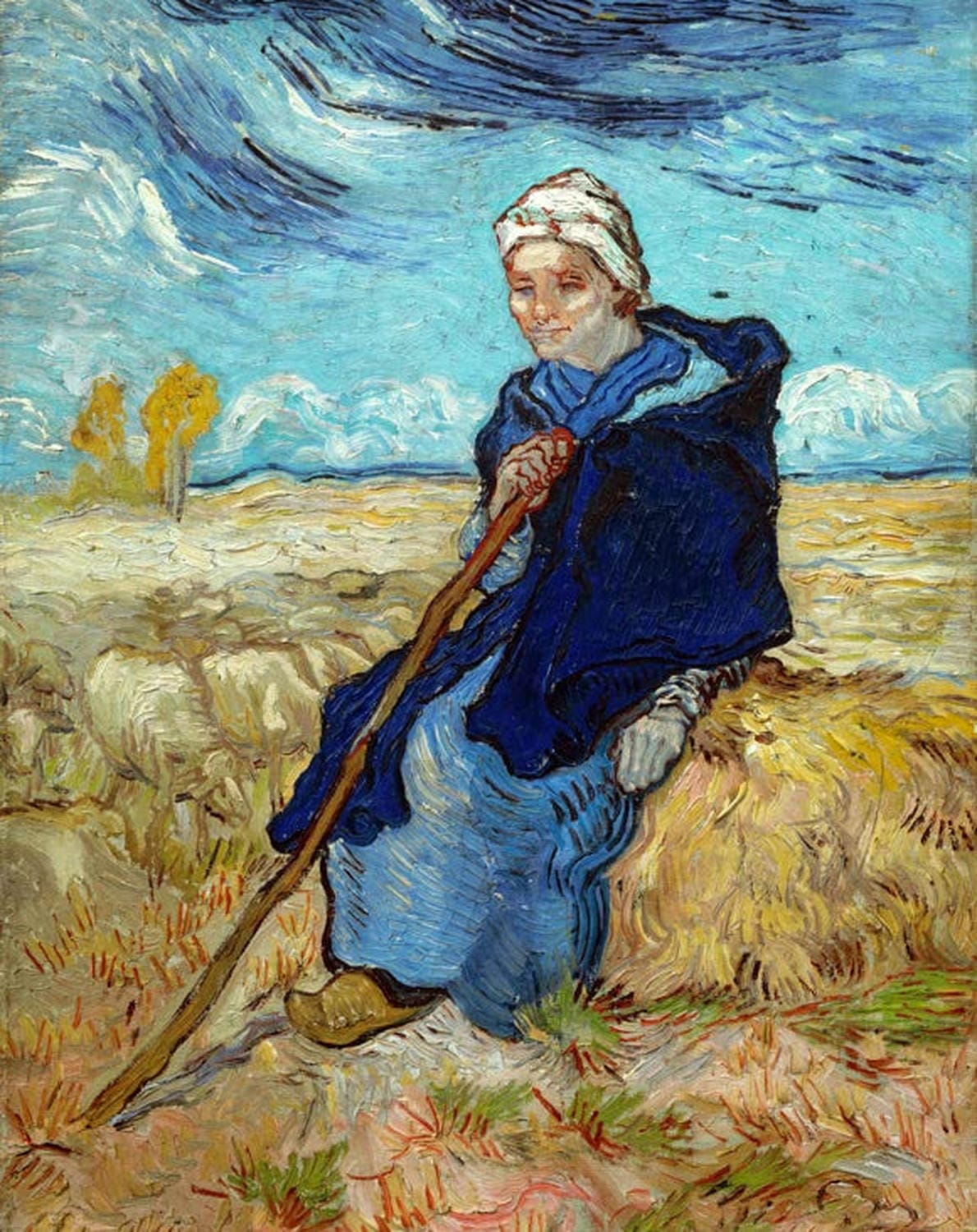 Die Hirtin | Vincent Van Gogh