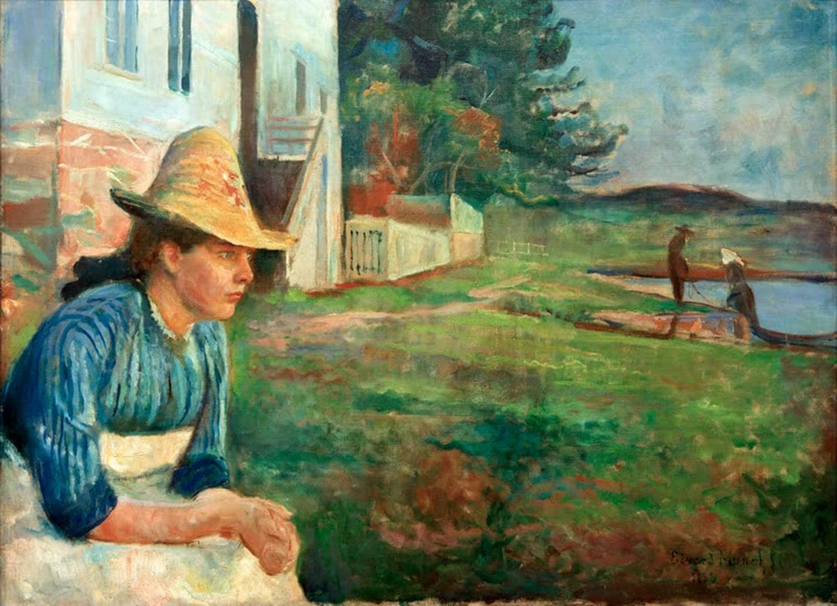 Kunstdruck Abendstunde. Laura von Edvard Munch