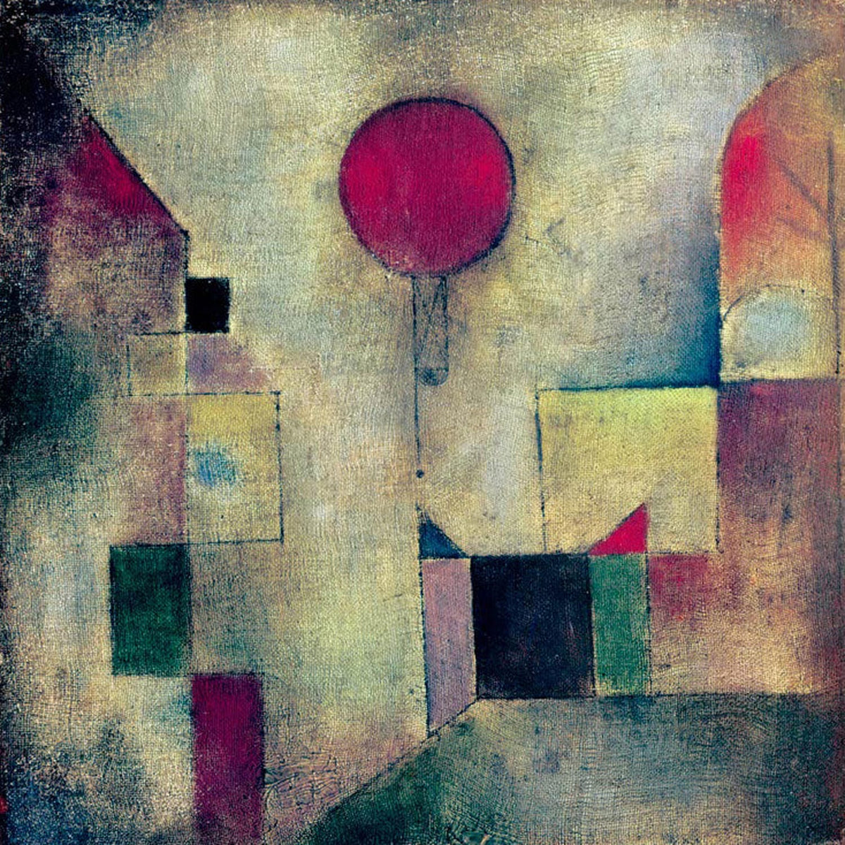 Roter Ballon | Paul Klee