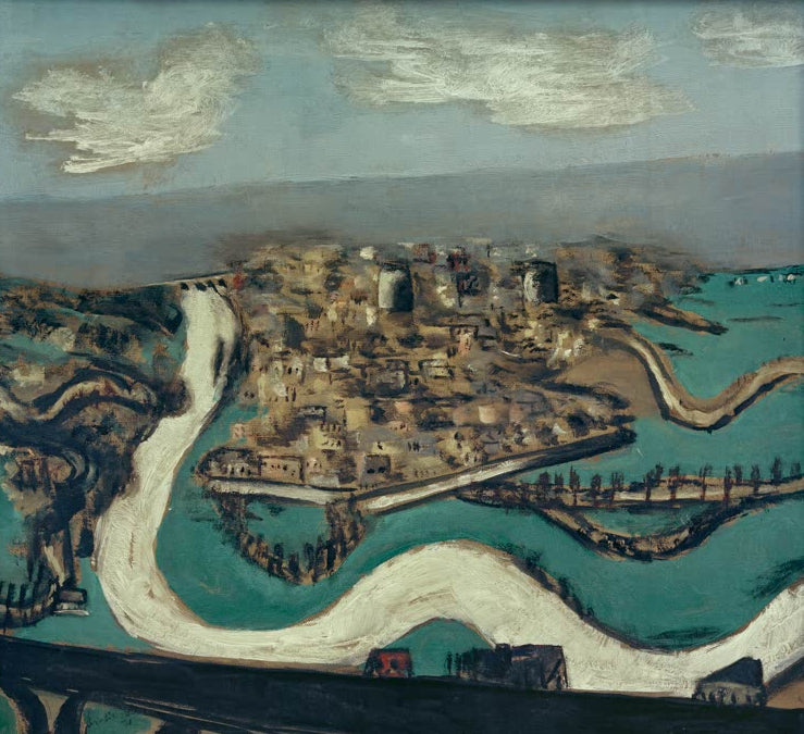 Landschaft bei Saint-Germain | Max Beckmann