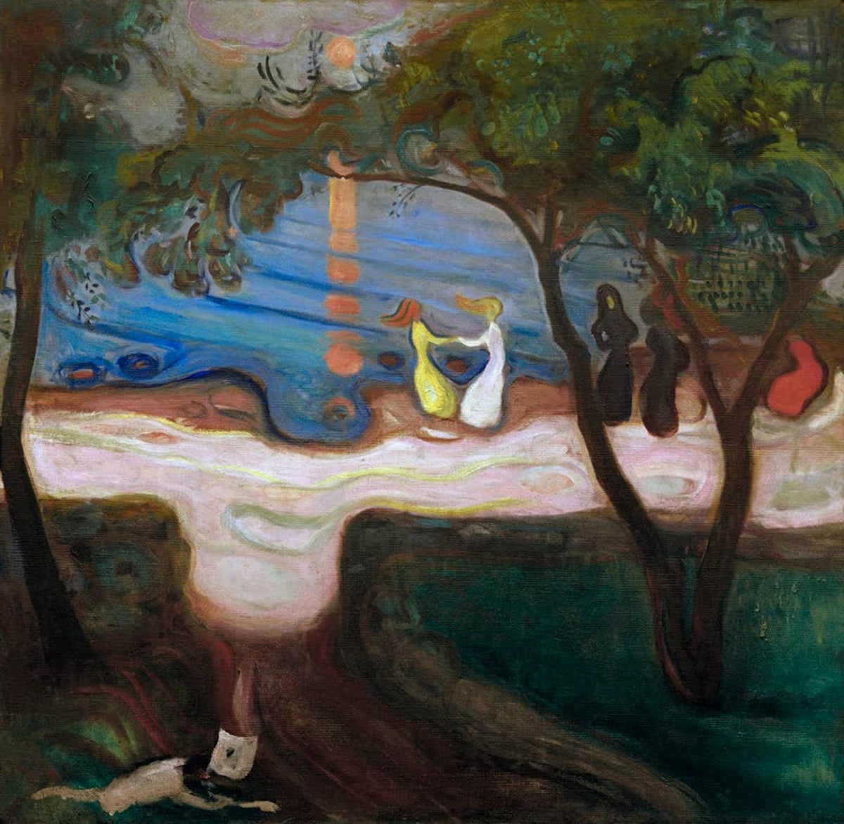 Der Tanz am Strand | Edvard Munch
