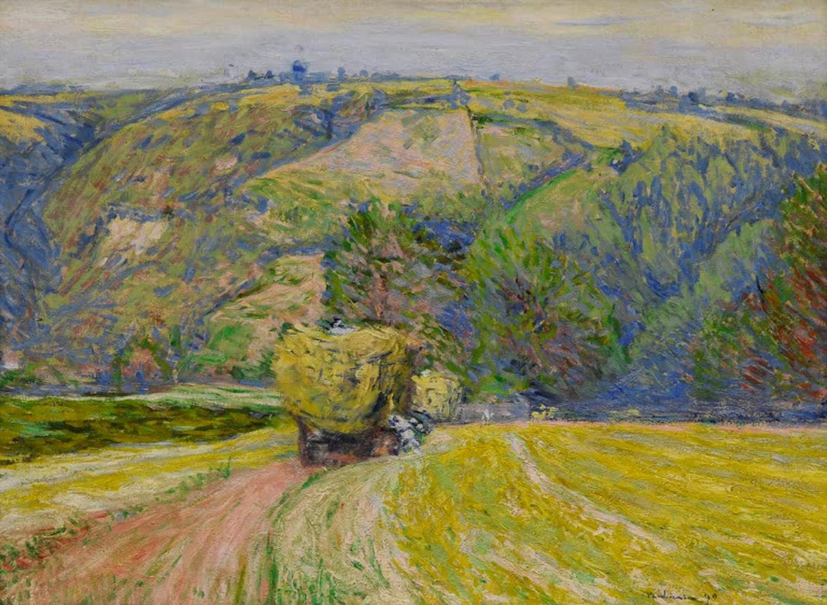 Józef Pankiewicz Kunstdruck „Der Heuwagen“