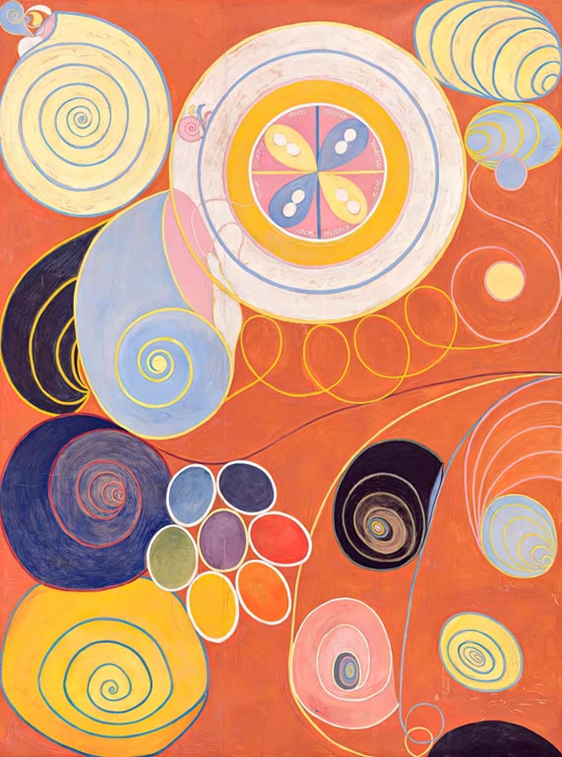 Gruppe IV Nr. 3 Jugend von Hilma af Klint als Kunstdruck