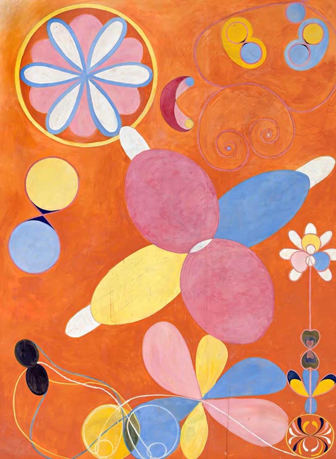 Gruppe IV Nr. 4 Jugend von Hilma af Klint als Kunstdruck