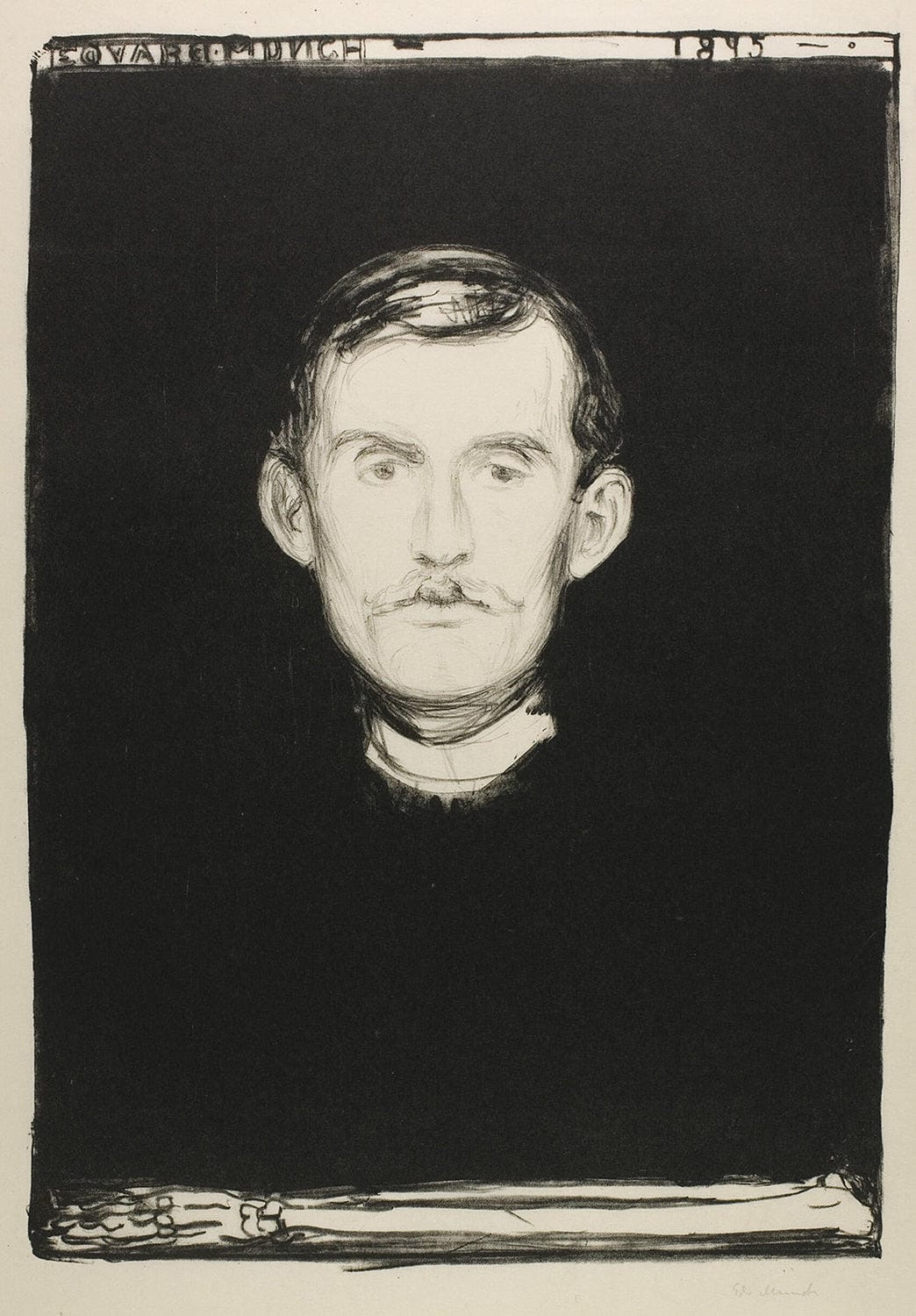 Selbstportrait | Edvard Munch