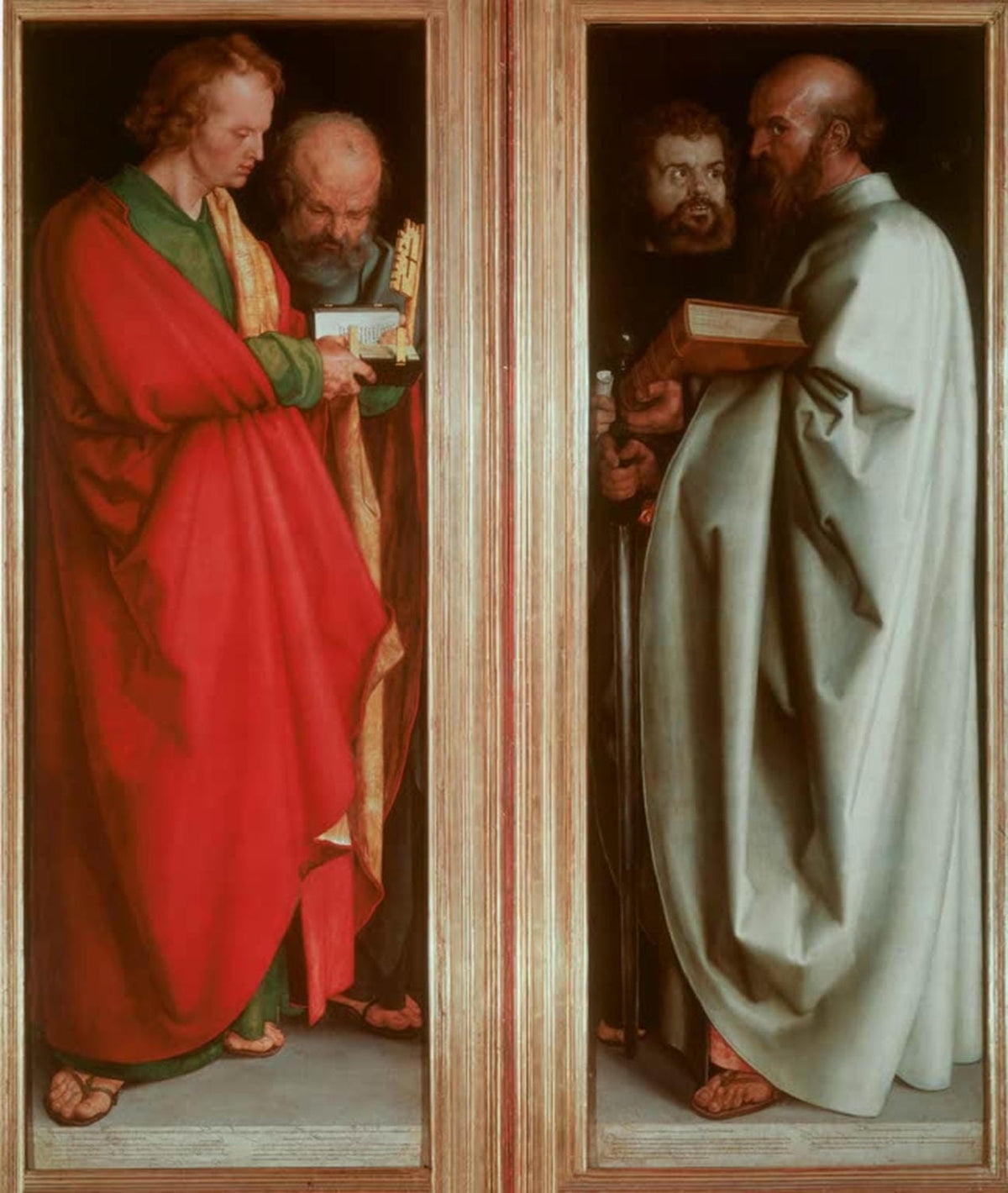 Kunstdruck: Die vier Apostel von Albrecht Dürer