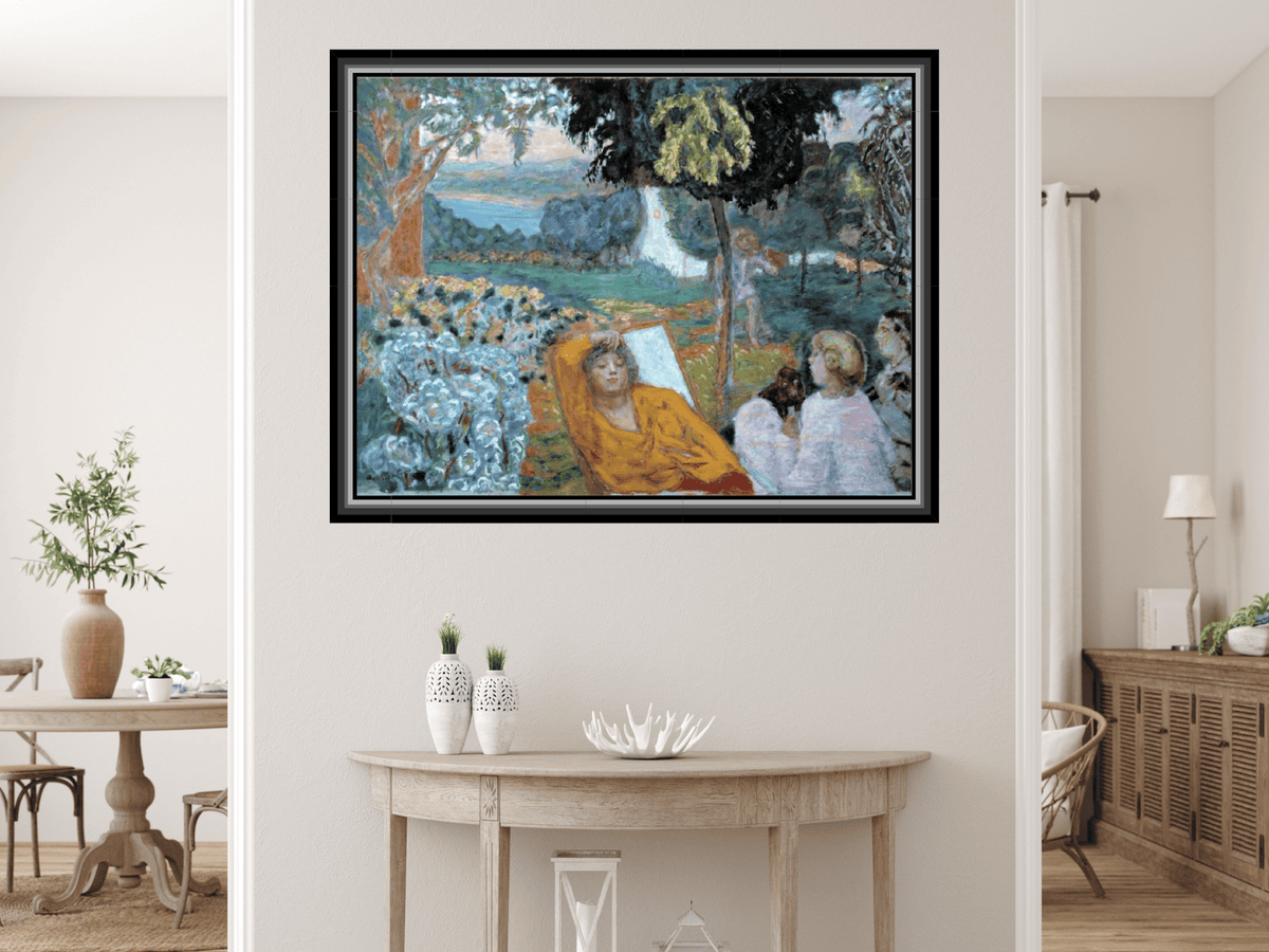 Abend oder Siesta in einem Garten im Süden | Pierre Bonnard