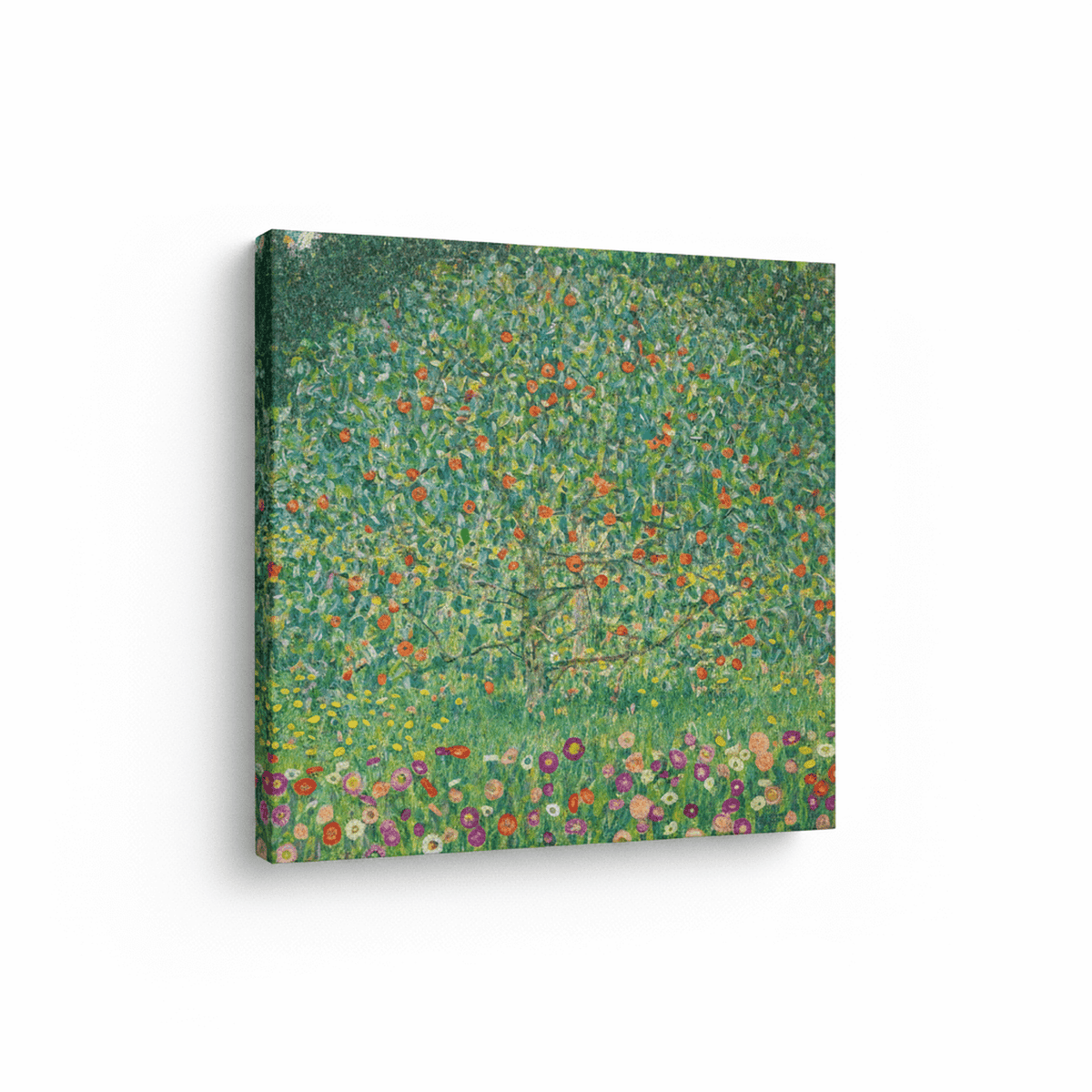 Apfelbaum I | Gustav Klimt als Kunstdruck als Leinwand auf Keilrahmen gespannt