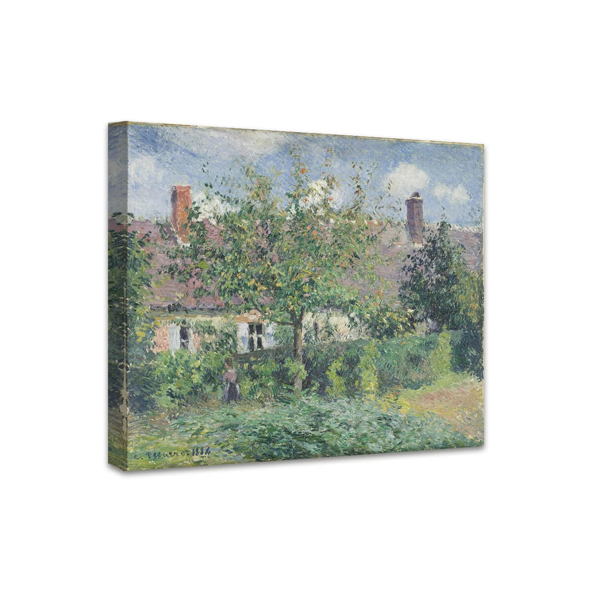 Bauernhaus in Éragny | Camille Pissarro