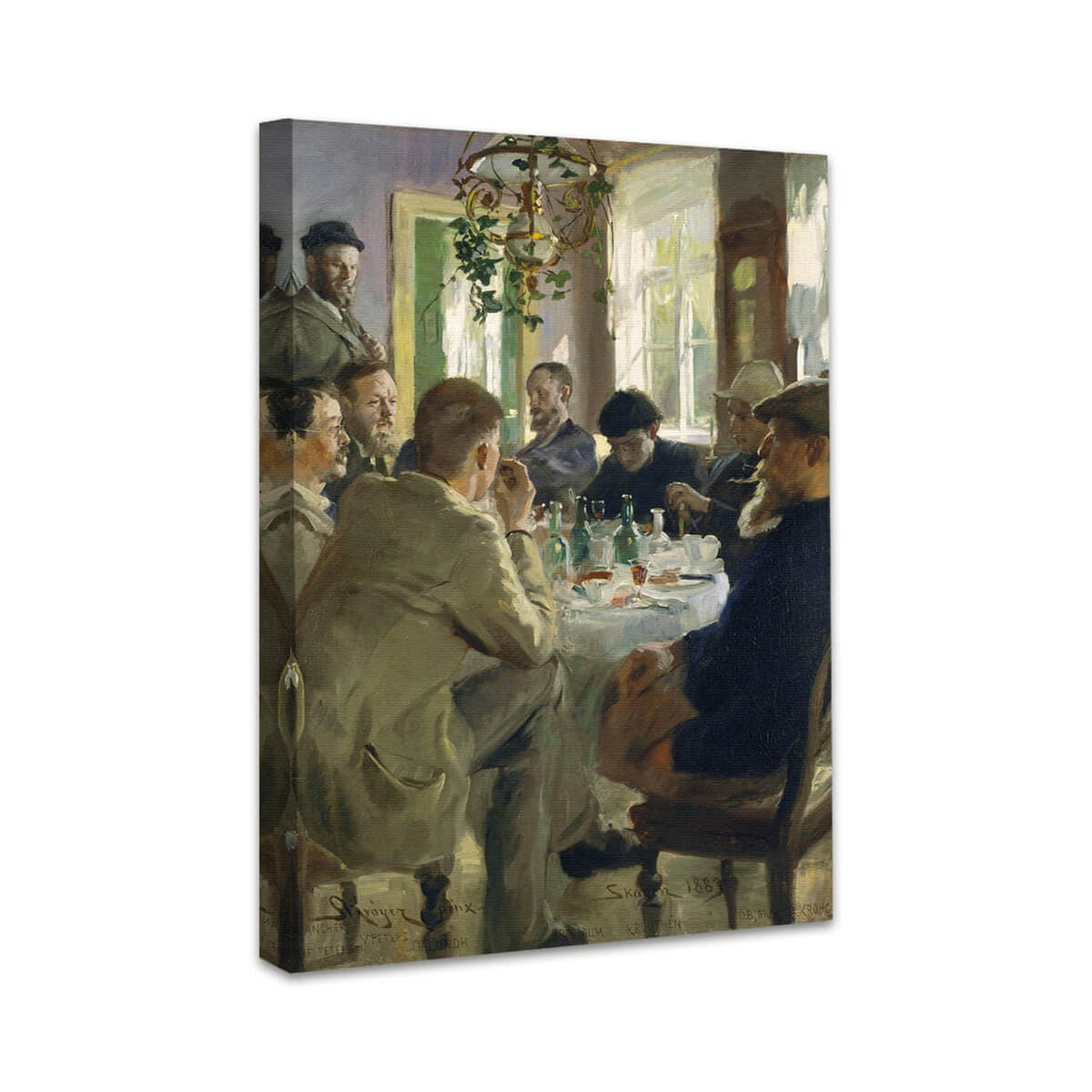 Beim Essen | Peder Severin Krøyer