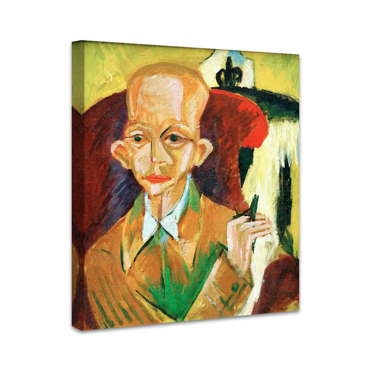 Bildnis Oskar Schlemmer | Ernst Ludwig Kirchner