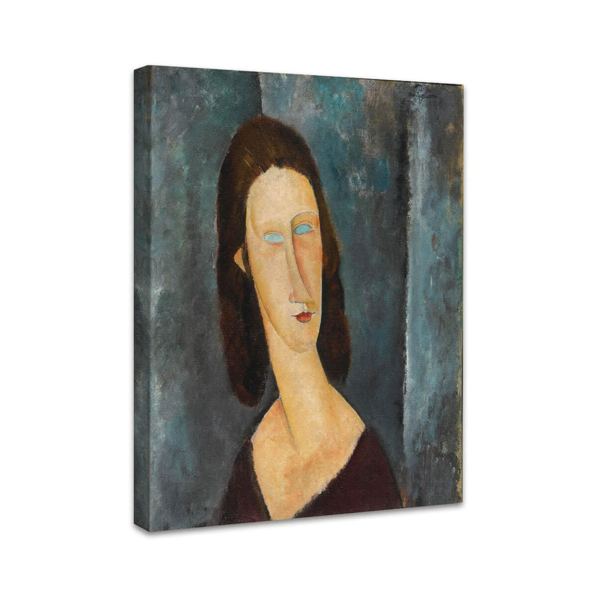 Blaue Augen (Porträt von Madame Jeanne Hébuterne) | Amedeo Modigliani