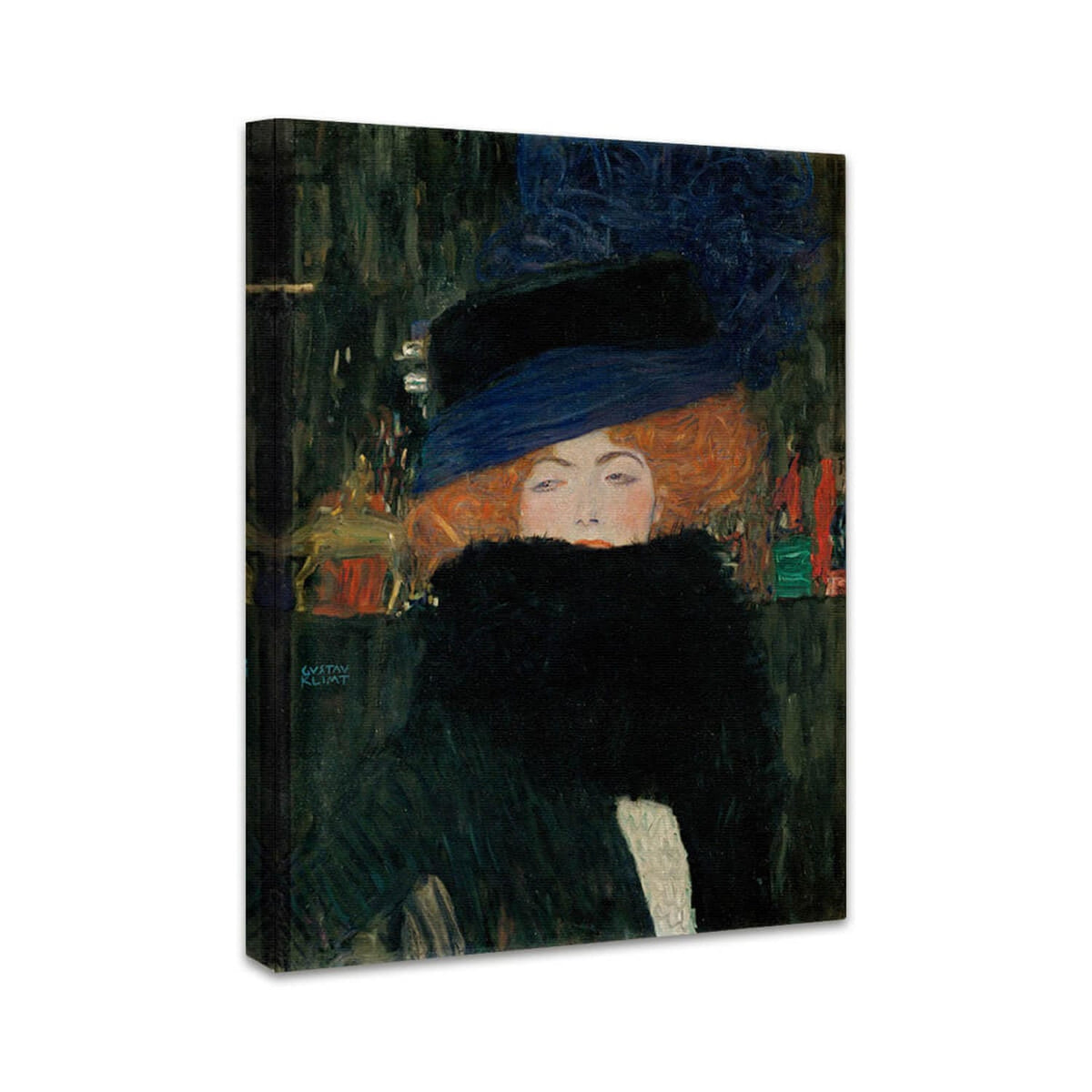 Dame mit Hut | Gustav Klimt