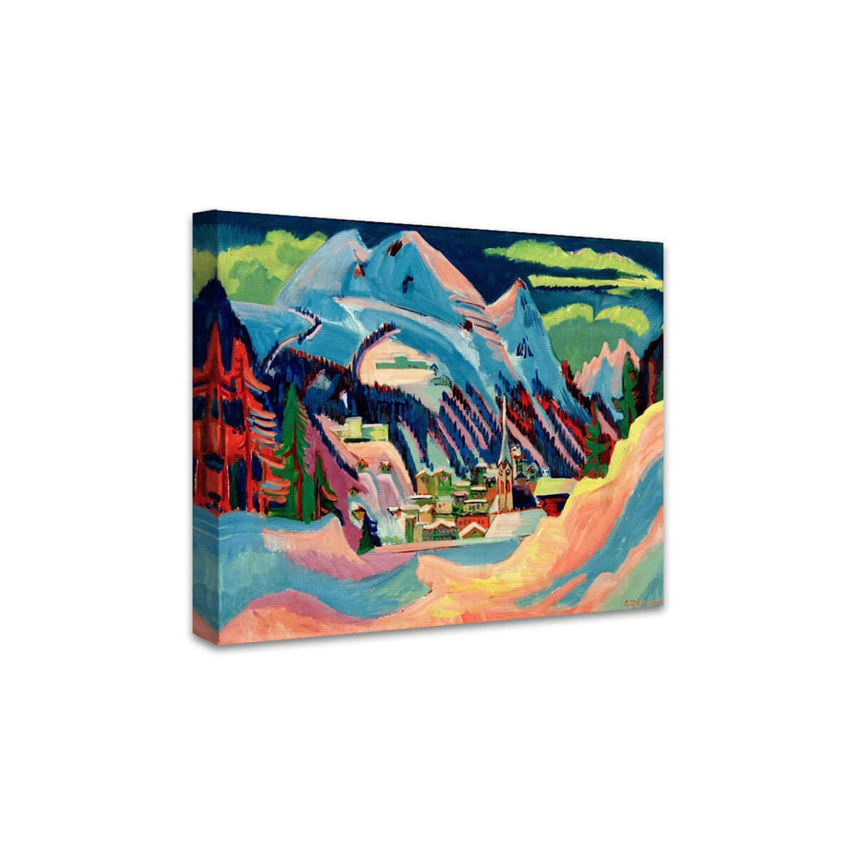 Davos im Winter | Ernst Ludwig Kirchner