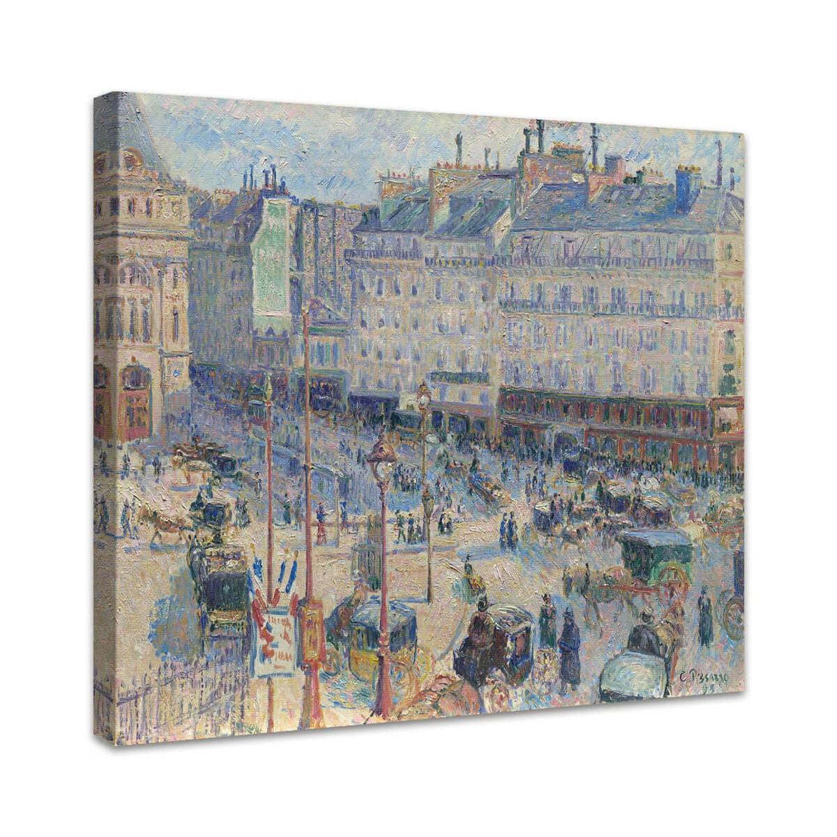 Der Place du Havre, Paris | Camille Pissarro