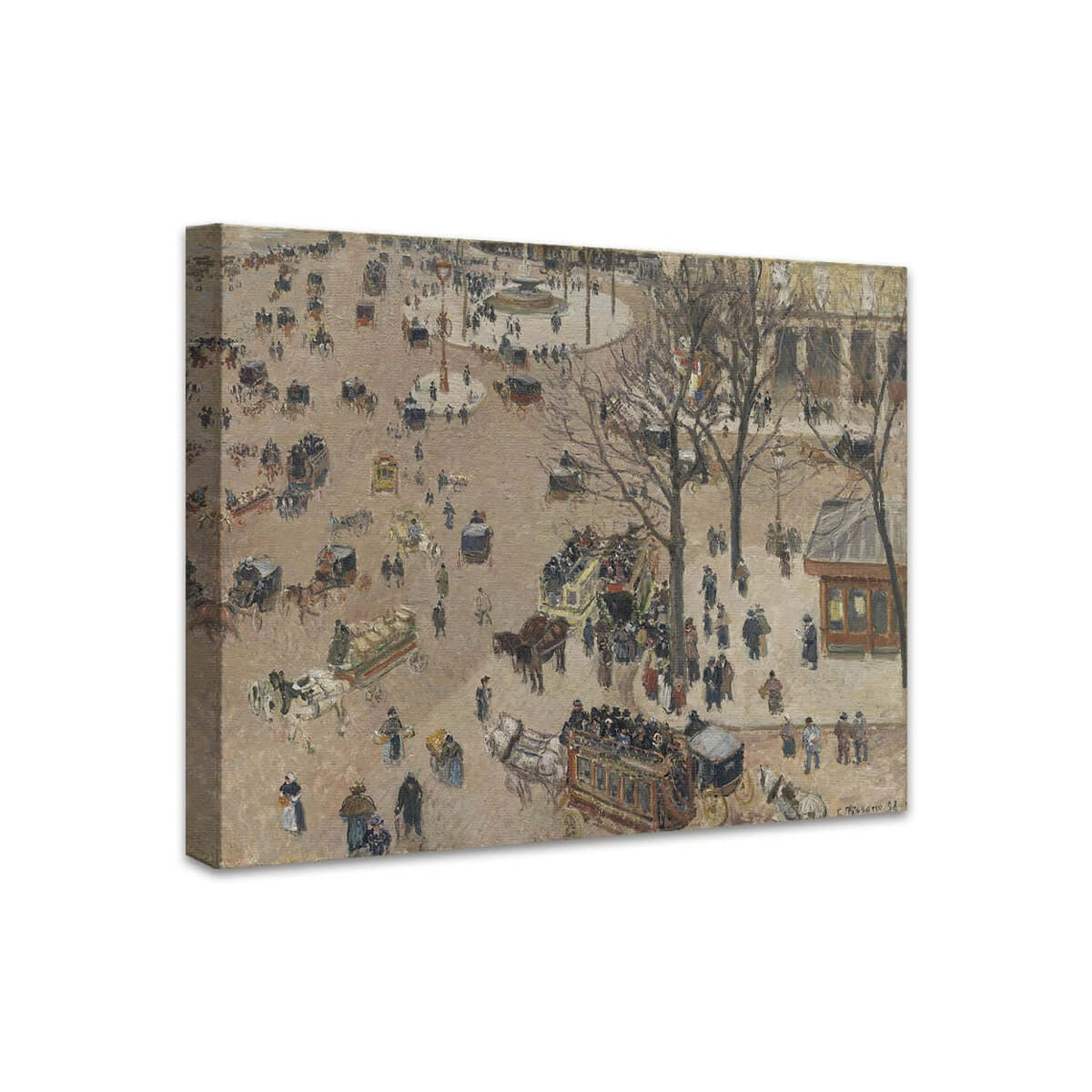 Der Platz des Französischen Theaters | Camille Pissarro
