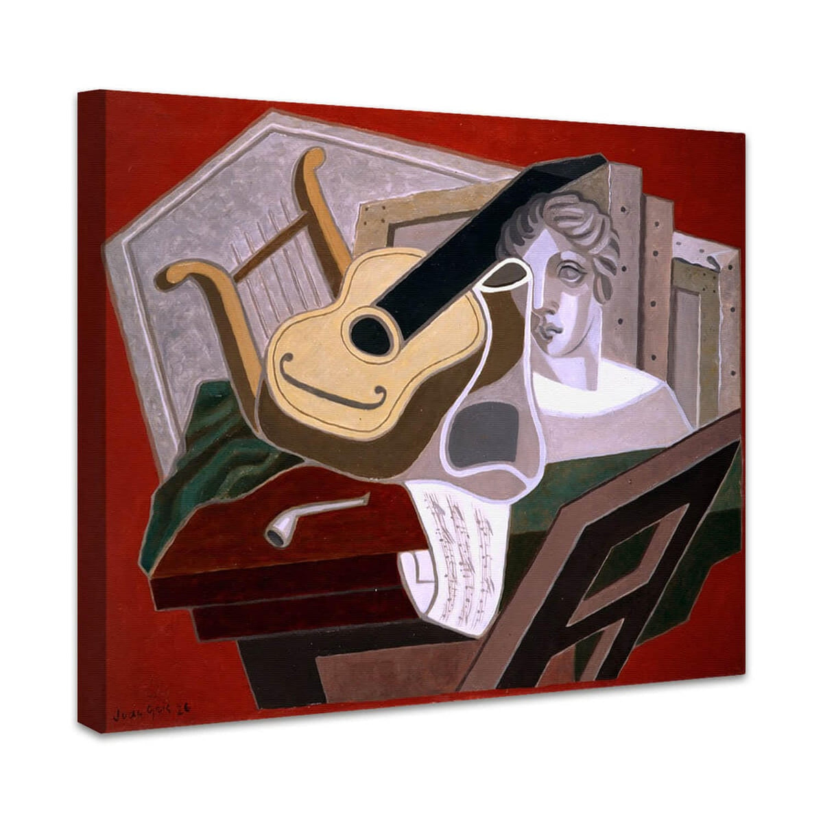 Der Tisch des Musikers | Juan Gris