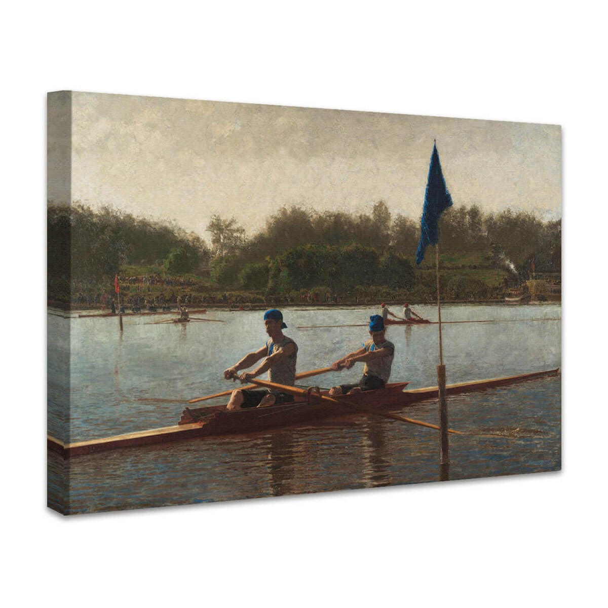 Die Biglin Brüder wenden am Pfahl | Thomas Eakins