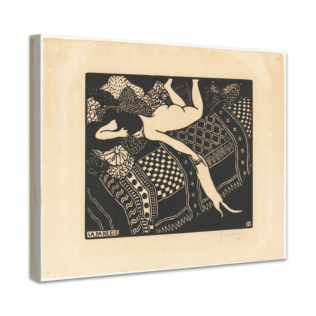 Die Faulheit | Félix Vallotton