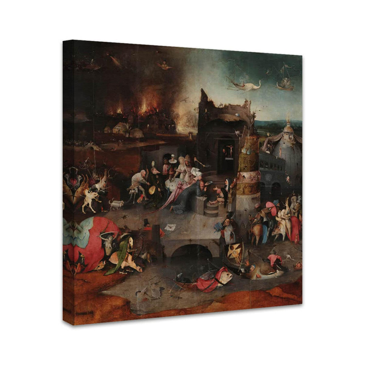 Die Versuchung des heiligen Antonius | Hieronymus Bosch