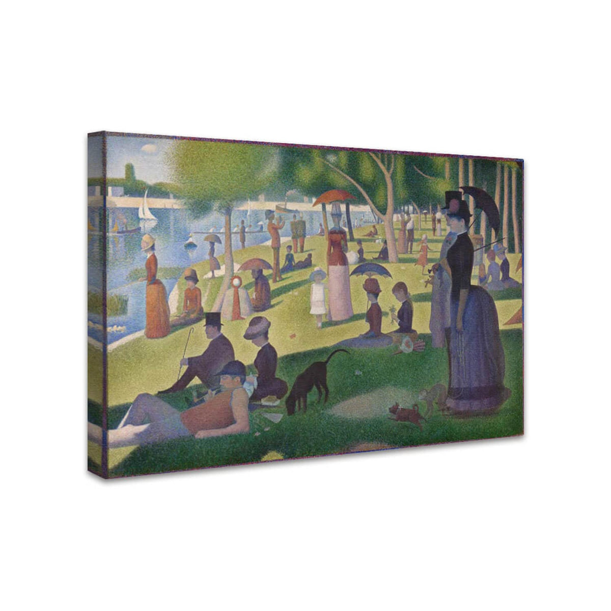 Ein Sonntag auf La Grande Jatte (A Sunday on La Grande Jatte) | Georges Seurat