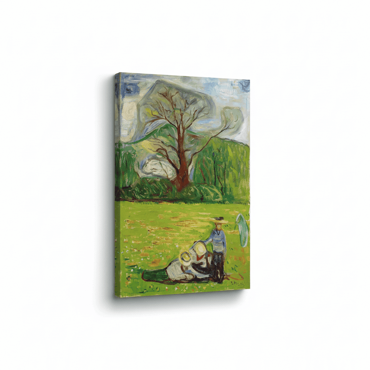 Frühlingslandschaft | Edvard Munch