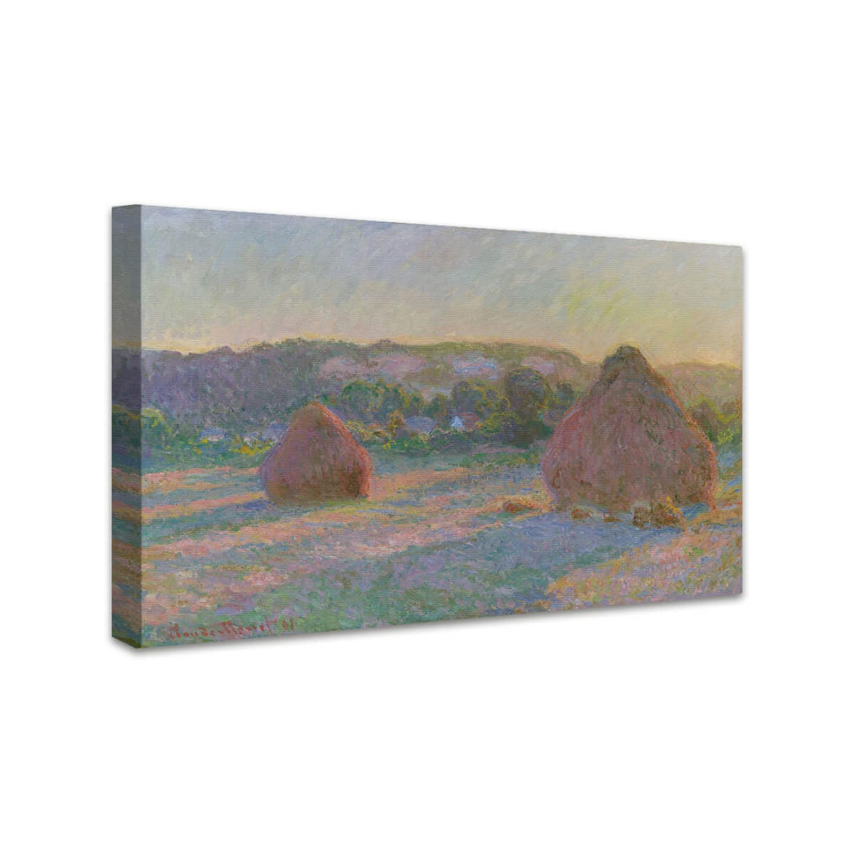 Getreideschober (Ende des Sommers) | Claude Monet