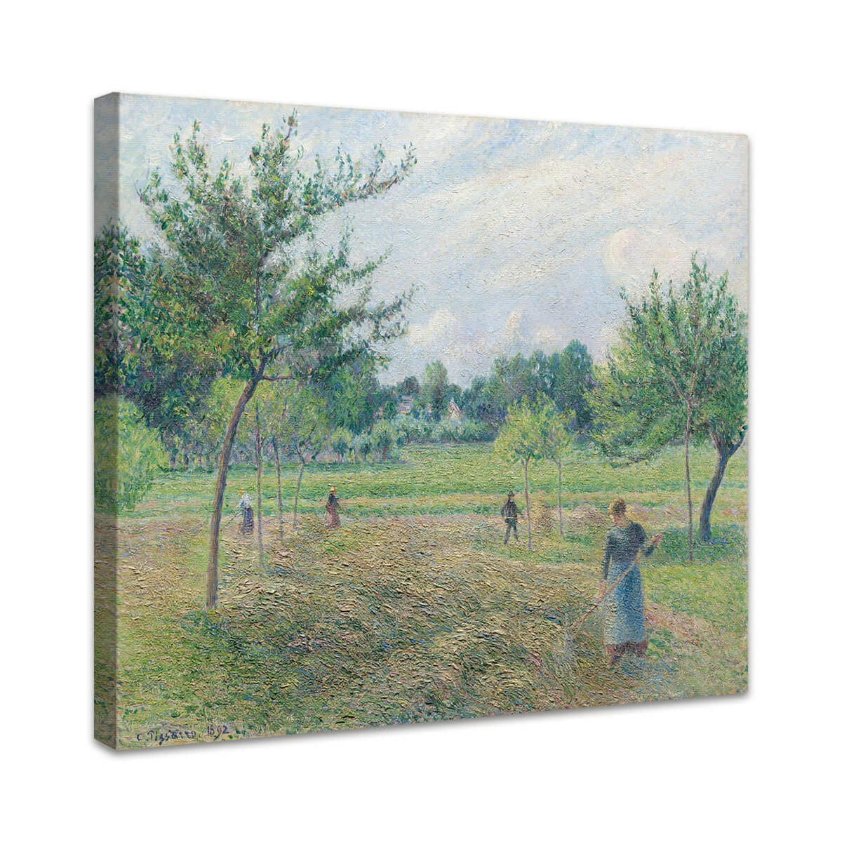 Heuernte in Éragny | Camille Pissarro