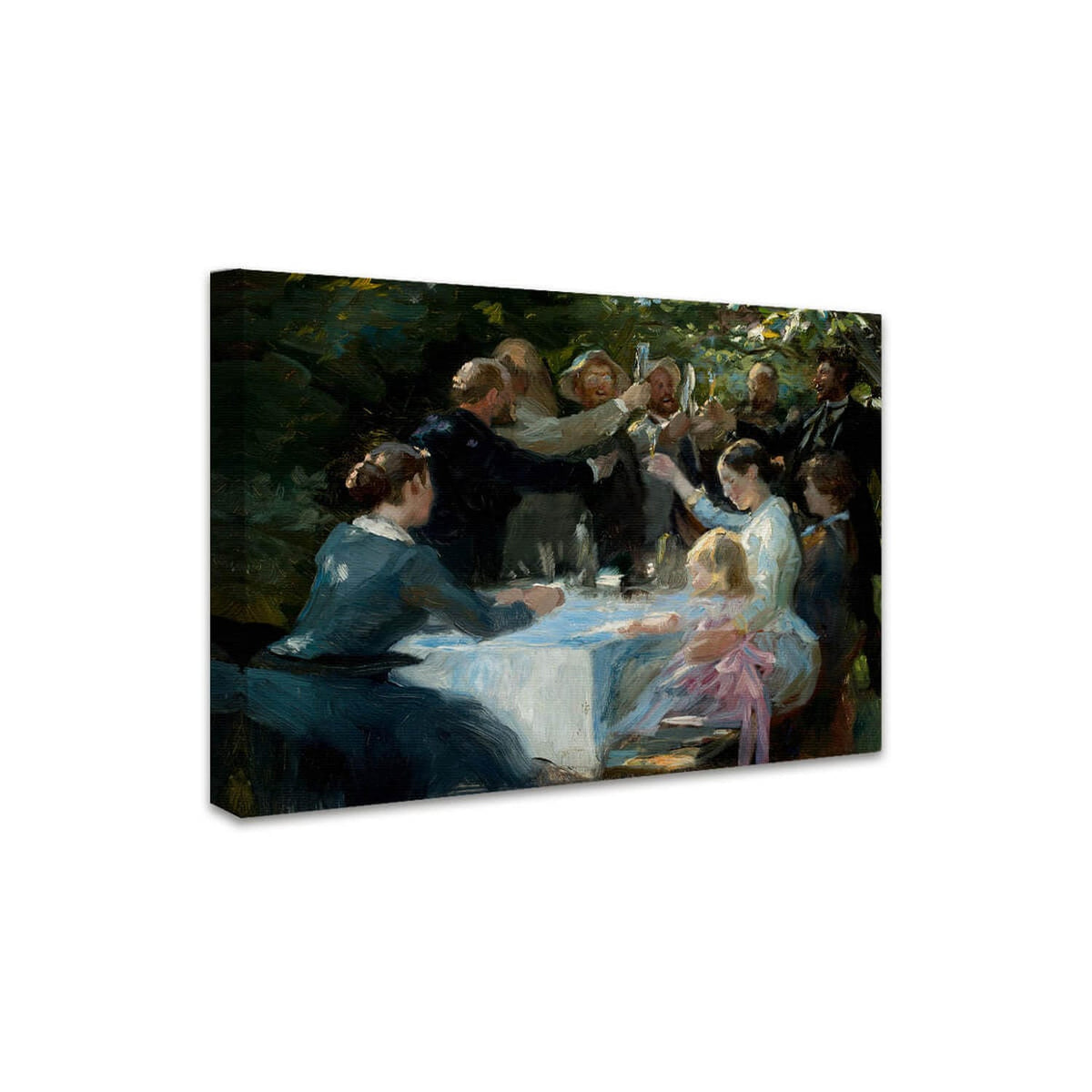 Hip hip hurra! - Künstlerfest in Skagen | Peder Severin Krøyer