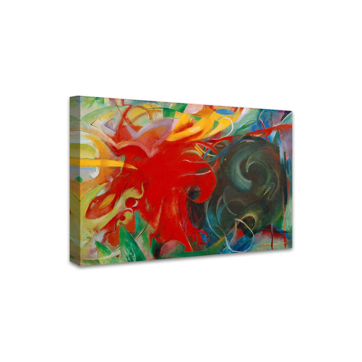 Kämpfende Formen | Franz Marc