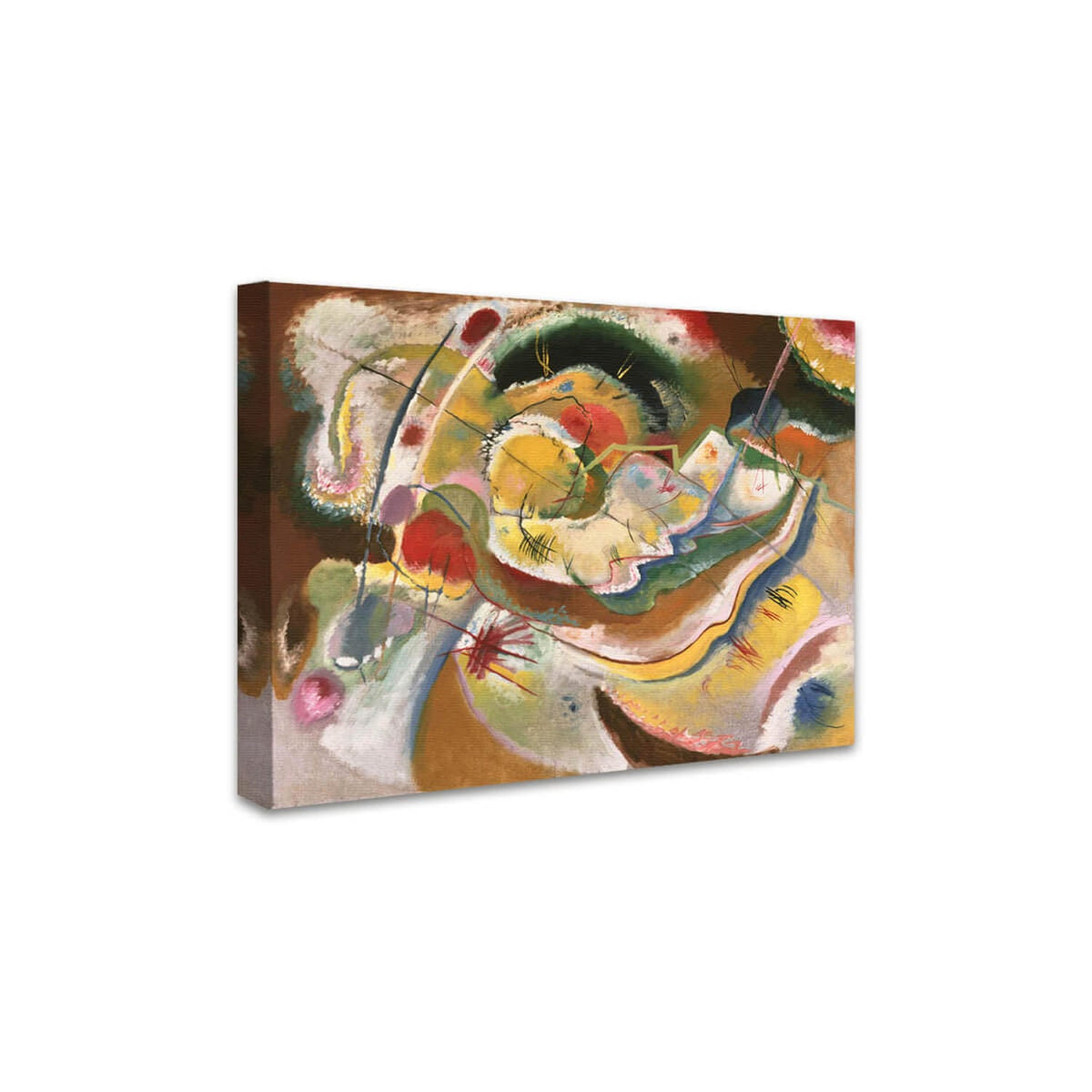 Kleines Bild mit Gelb (Improvisation) | Wassily Kandinsky