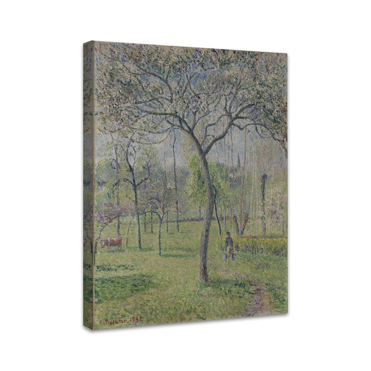 Landschaft (Orchard) | Camille Pissarro