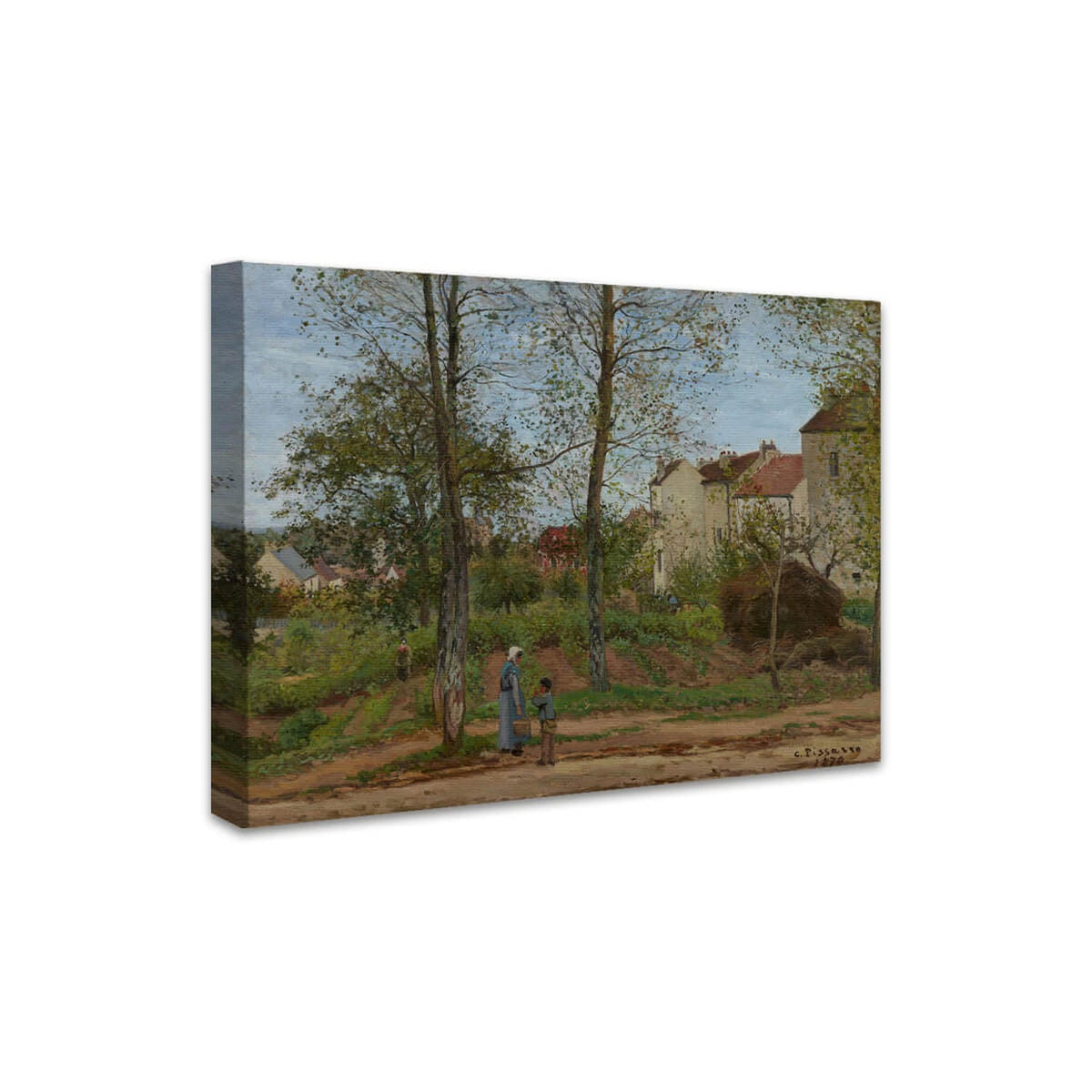 Landschaft bei Louveciennes (Herbst) | Camille Pissarro