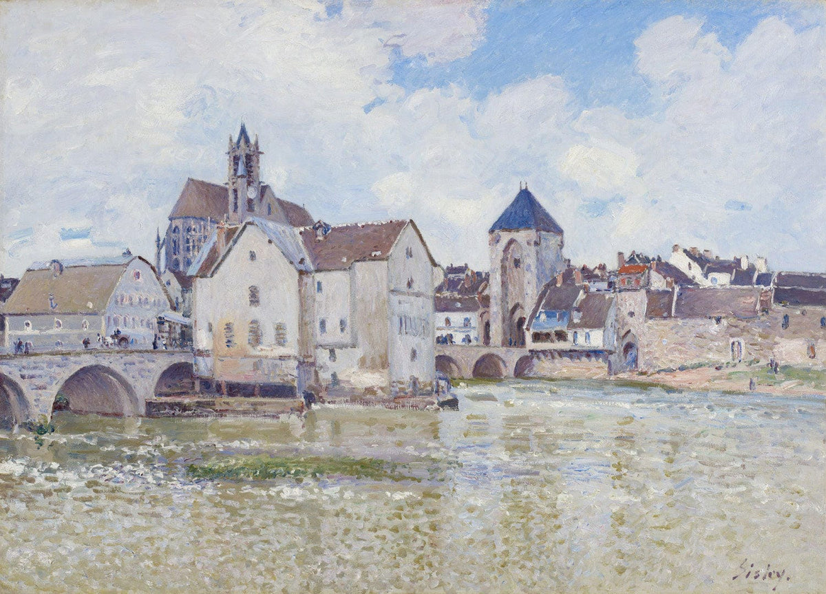 Kunstdruck: Le Pont de Moret | Alfred Sisley