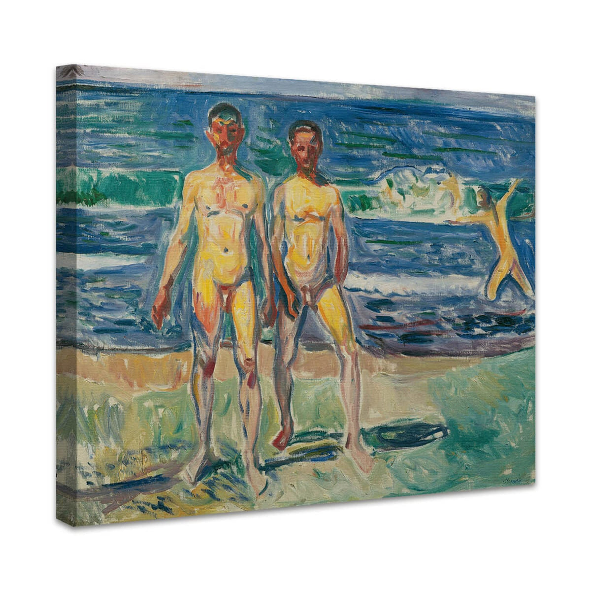 Männer am Meer | Edvard Munch