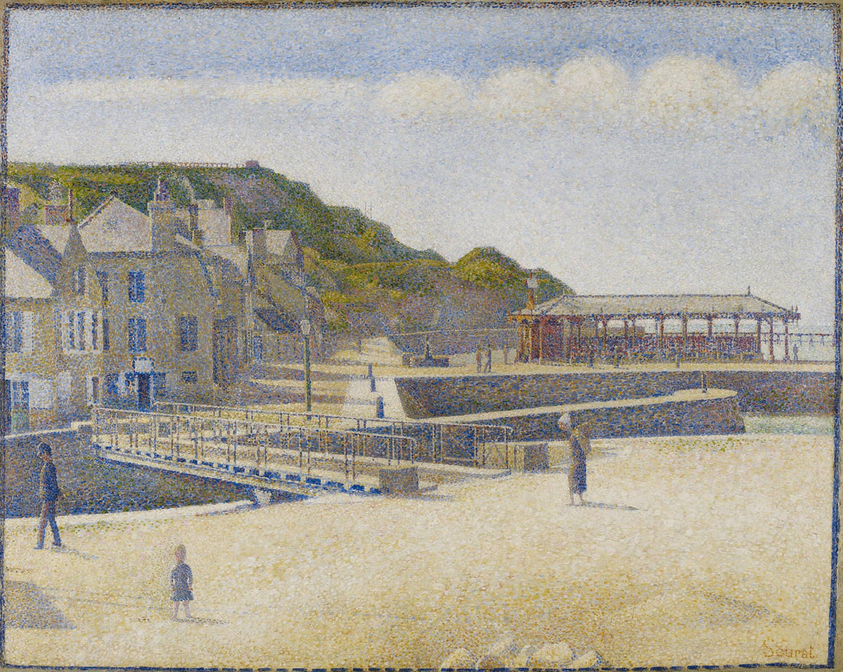 Kunstdruck: Port-en-Bessin | Georges Seurat