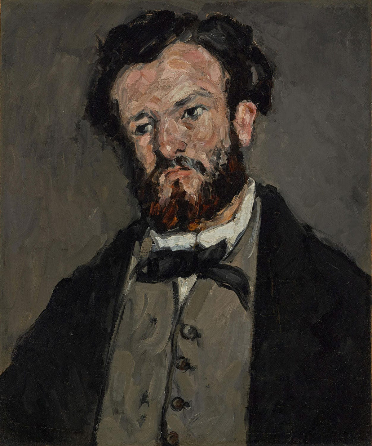Kunstdruck: Porträt von Anthony Valabrègue | Paul Cézanne