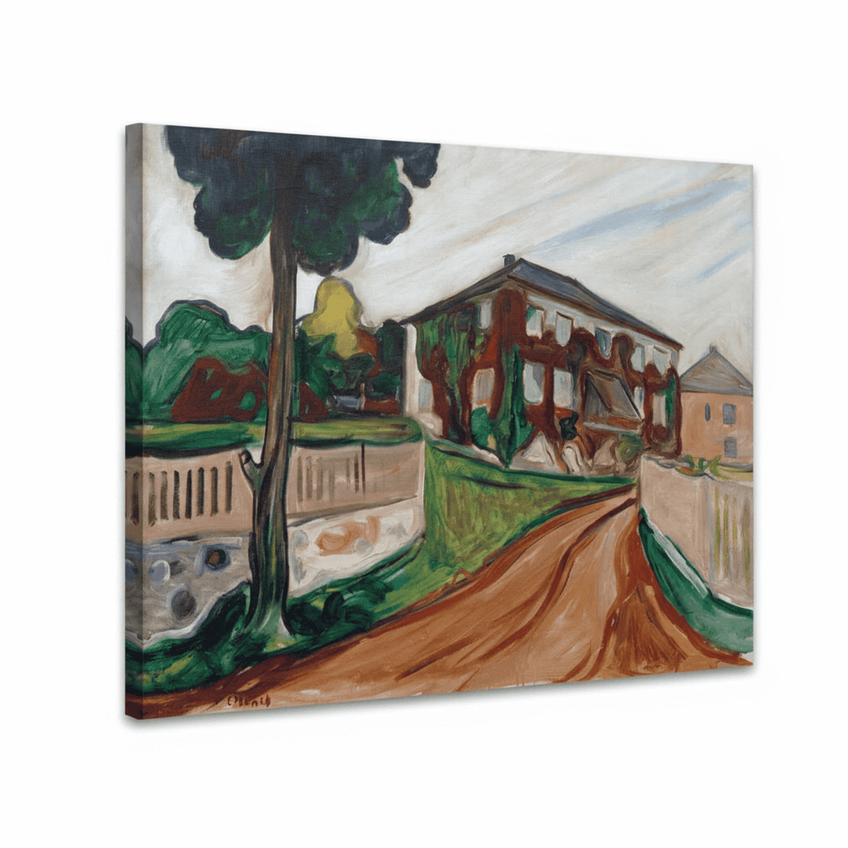 Roter Wilder Wein | Edvard Munch