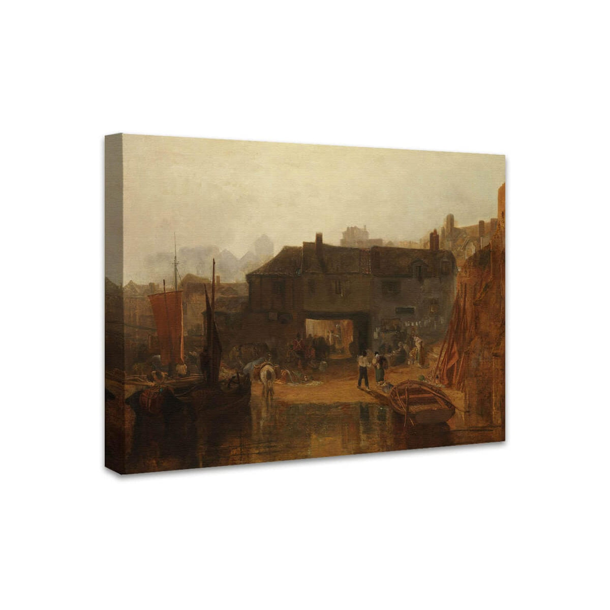 Saltash mit der Wasserfähre, Cornwall | William Turner